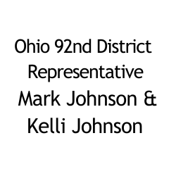 Ohio 92nd District Rep Mark Johnson & Kelli Johnson